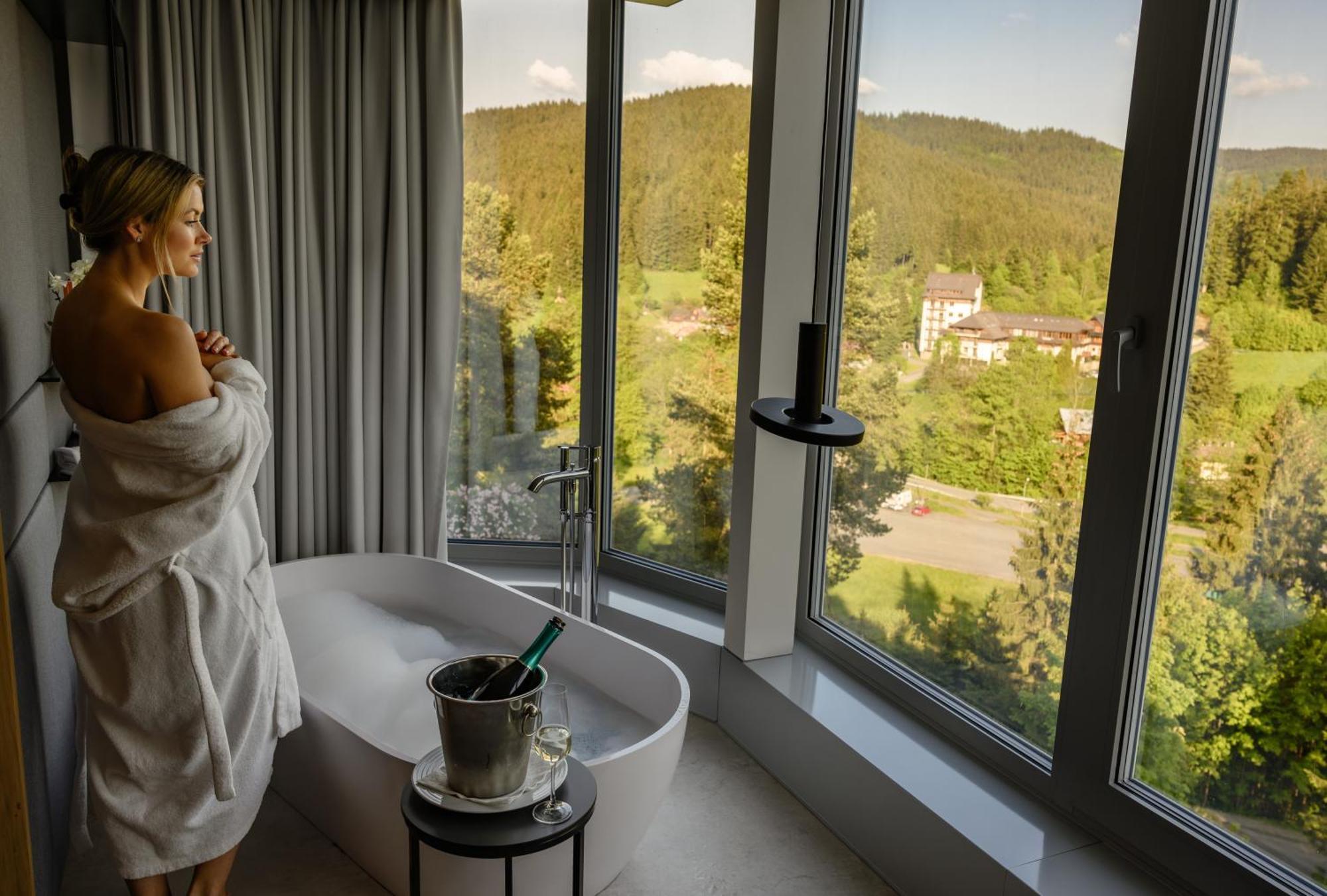 Spa Hotel Lanterna Velké Karlovice المظهر الخارجي الصورة